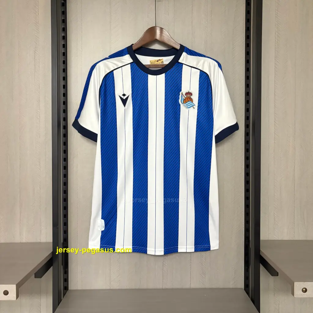 2025-26 Real Sociedad home jersey