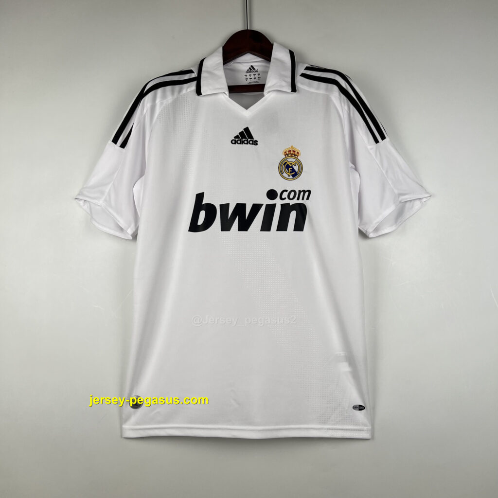 Real Madrid Retro Home Kit Vintage White Shirt Football Jerseys