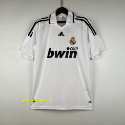 Real Madrid Retro Home Kit Vintage White Shirt Football Jerseys