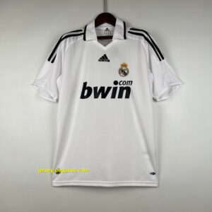 Real Madrid Retro Home Kit Vintage White Shirt Football Jerseys
