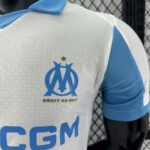 Olympique Marseille 2025-26 Home Jersey Player Version