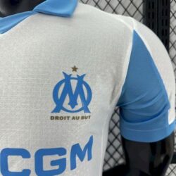 Olympique Marseille 2025-26 Home Jersey Player Version