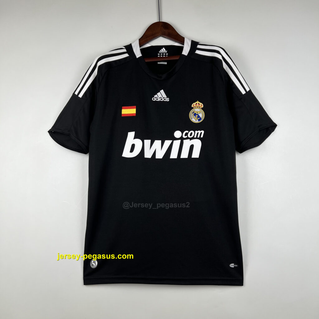 Real Madrid Retro Third Kit Vintage Black Shirt Football Jerseys