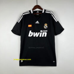 Real Madrid Retro Third Kit Vintage Black Shirt Football Jerseys