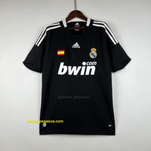 Real Madrid Retro Third Kit Vintage Black Shirt Football Jerseys