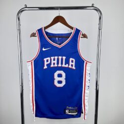 Philadelphia 76ers 2023-24 GEDRGE#8 Away Jersey