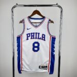 Philadelphia 76ers 2023-24 GEDRGE#8 Home Jersey