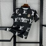 Real Madrid 2025-26 Louis Vuitton Joint Edition Black Jersey