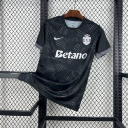 Sporting CP 2025-26 Black Away Jersey