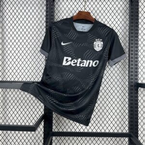 Sporting CP 2025-26 Black Away Jersey