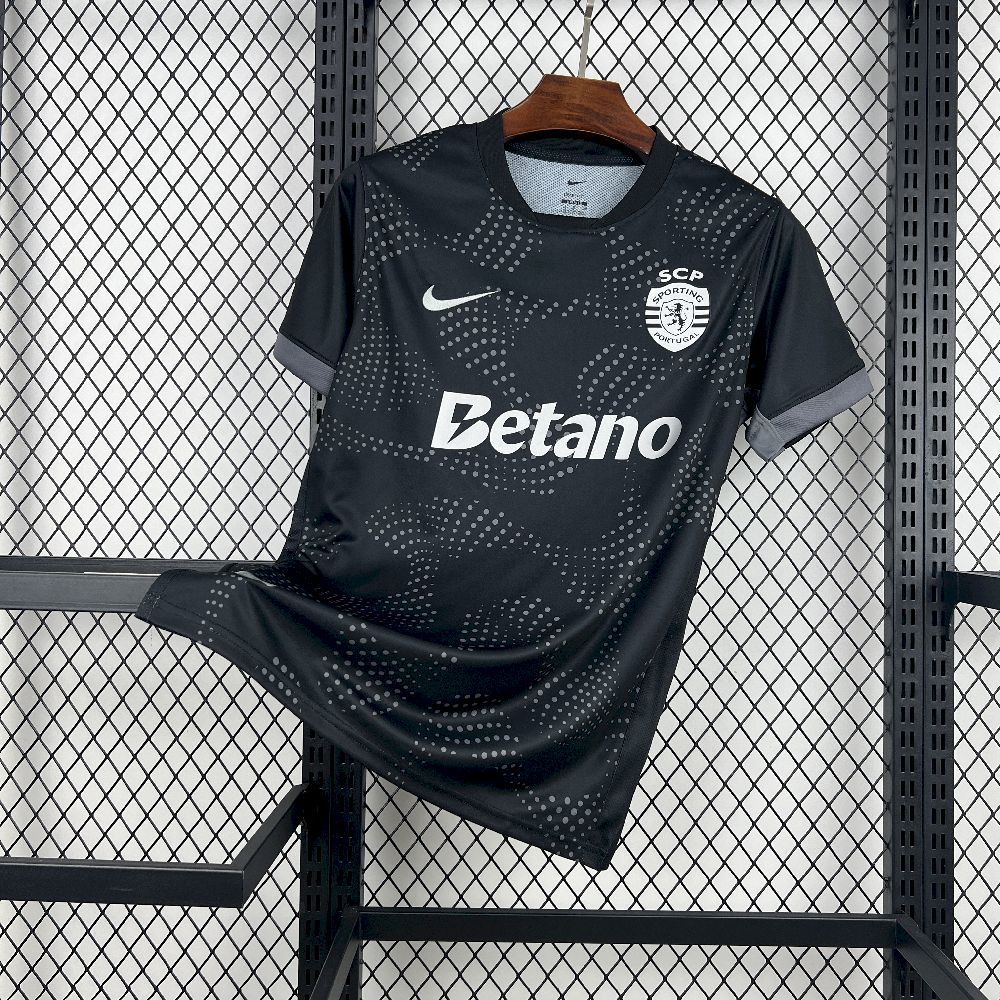 Sporting CP 2025-26 Black Away Jersey Sporting CP 2025-26 Black Away Jersey