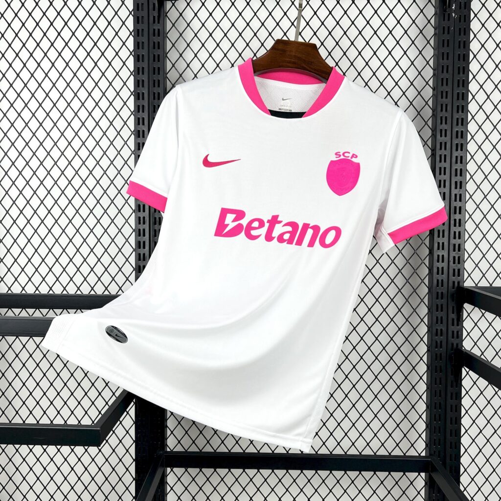 Sporting CP 2025-26 Pink October Jersey