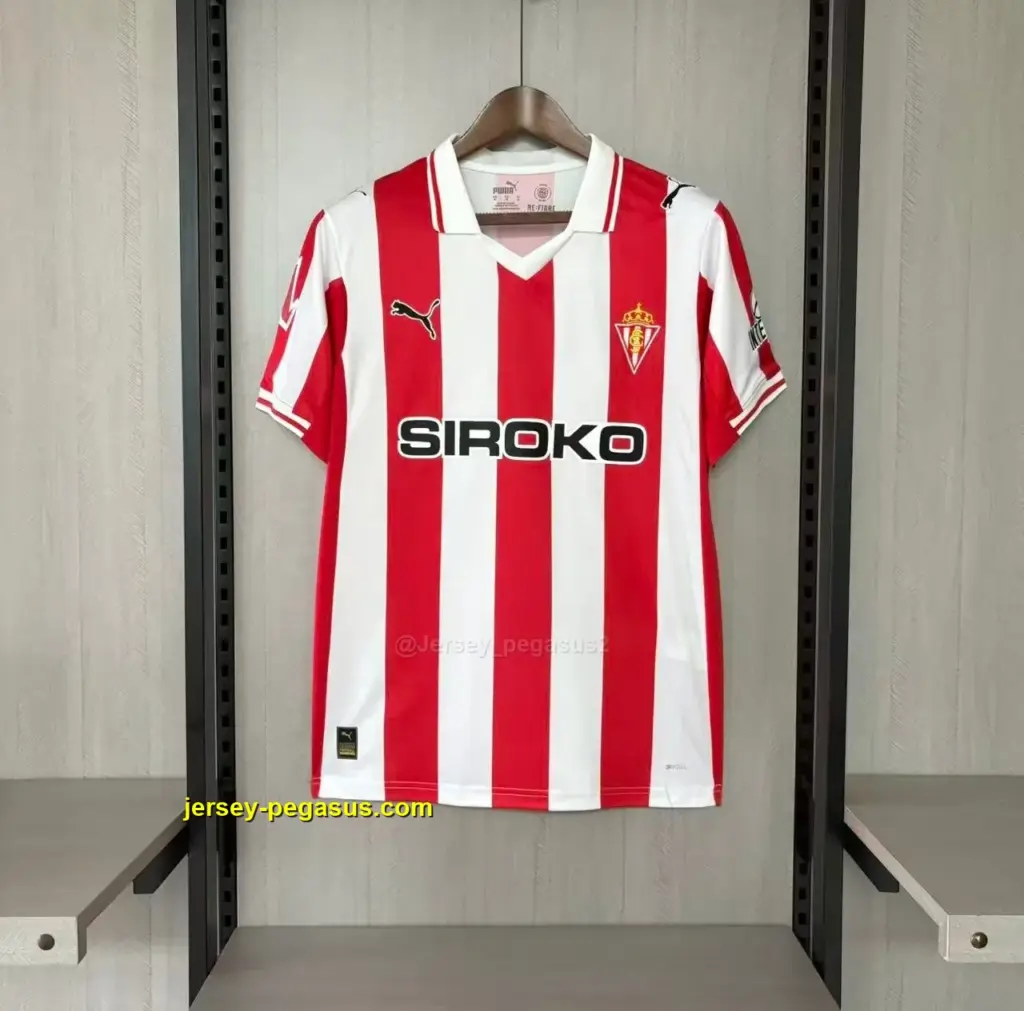 2025-26 Sporting Gijón home Jersey
