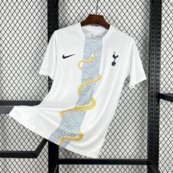 Tottenham Hotspur 2025-26 White Gold Snake Edition Jersey