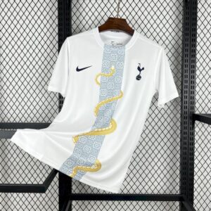 Tottenham Hotspur 2025-26 White Gold Snake Edition Jersey