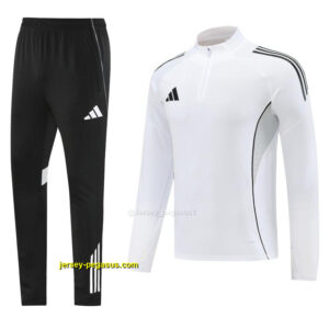 Adidas White Full zipper Jacket Tracksuit+ long pants