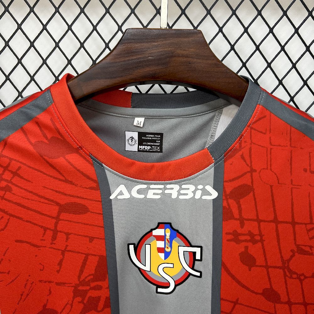 Unione Sportiva Cremonese 2025-26 Home Jersey