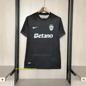 2025-26 Sporting Lisbon Black Jersey