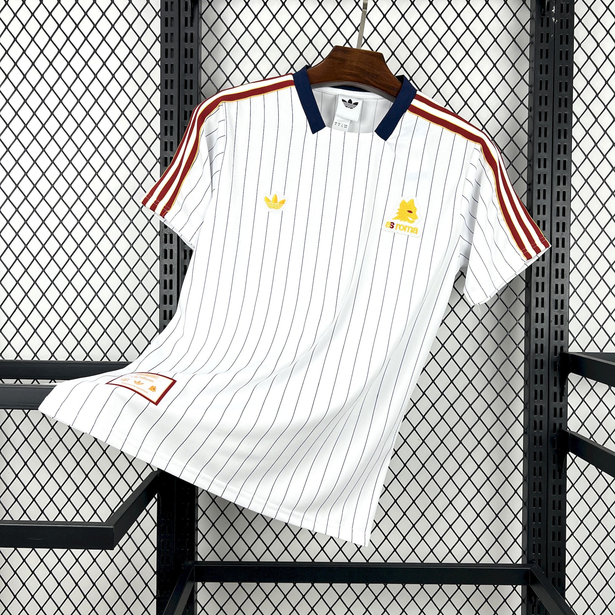 AS Roma 2025-26 Terrace Icons Jersey AS Roma 2025-26 Terrace Icons Jersey