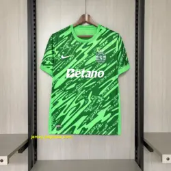 2025-26 Sporting Lisbon Goalkeeper Green Jersey