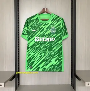 2025-26 Sporting Lisbon Goalkeeper Green Jersey