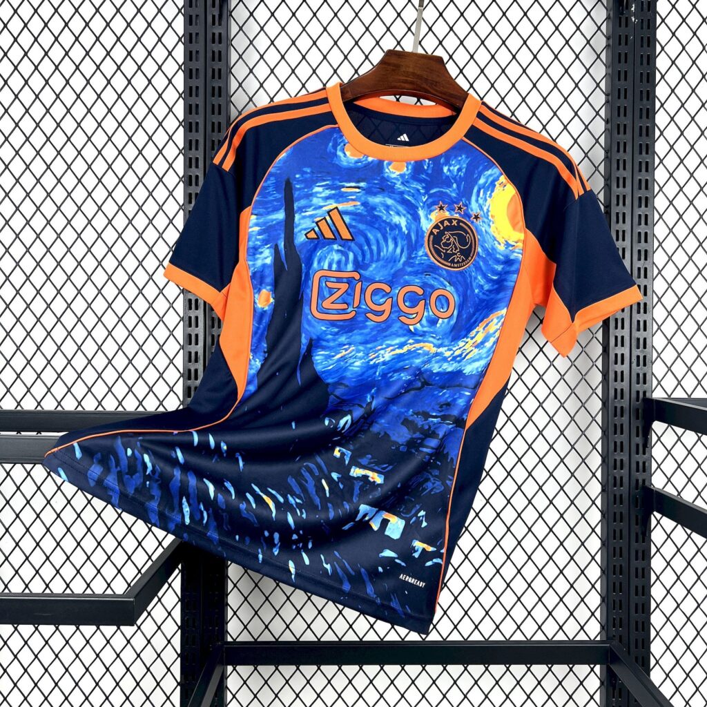 Ajax x Van Gogh 2025-26 The Starry Night Edition Jersey
