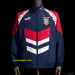 1996-97 Vintage Style Atletico Madrid Black Jacket Windbreaker