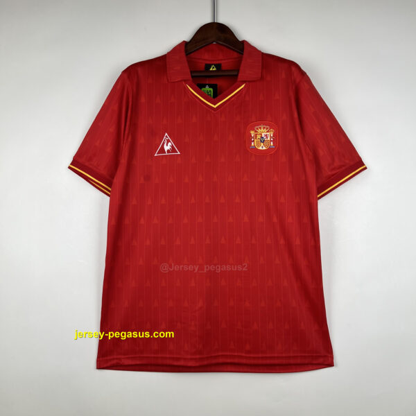 Retro Spain Home Soccer Jerseys Retro Spain Home Soccer Jerseys
