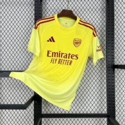 Arsenal 2025-26 Yellow goalkeeper Jersey