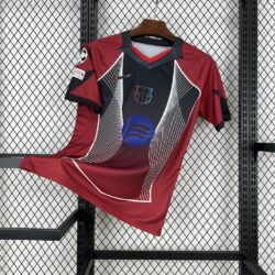 Barcelona 2025-26 Black and red special edition Jersey (With Champions League)