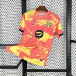 Barcelona 2025-26 Orange pre-match training Jersey