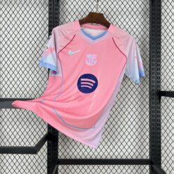 Barcelona 2025-26 pink special edition Jersey (With Champions League)