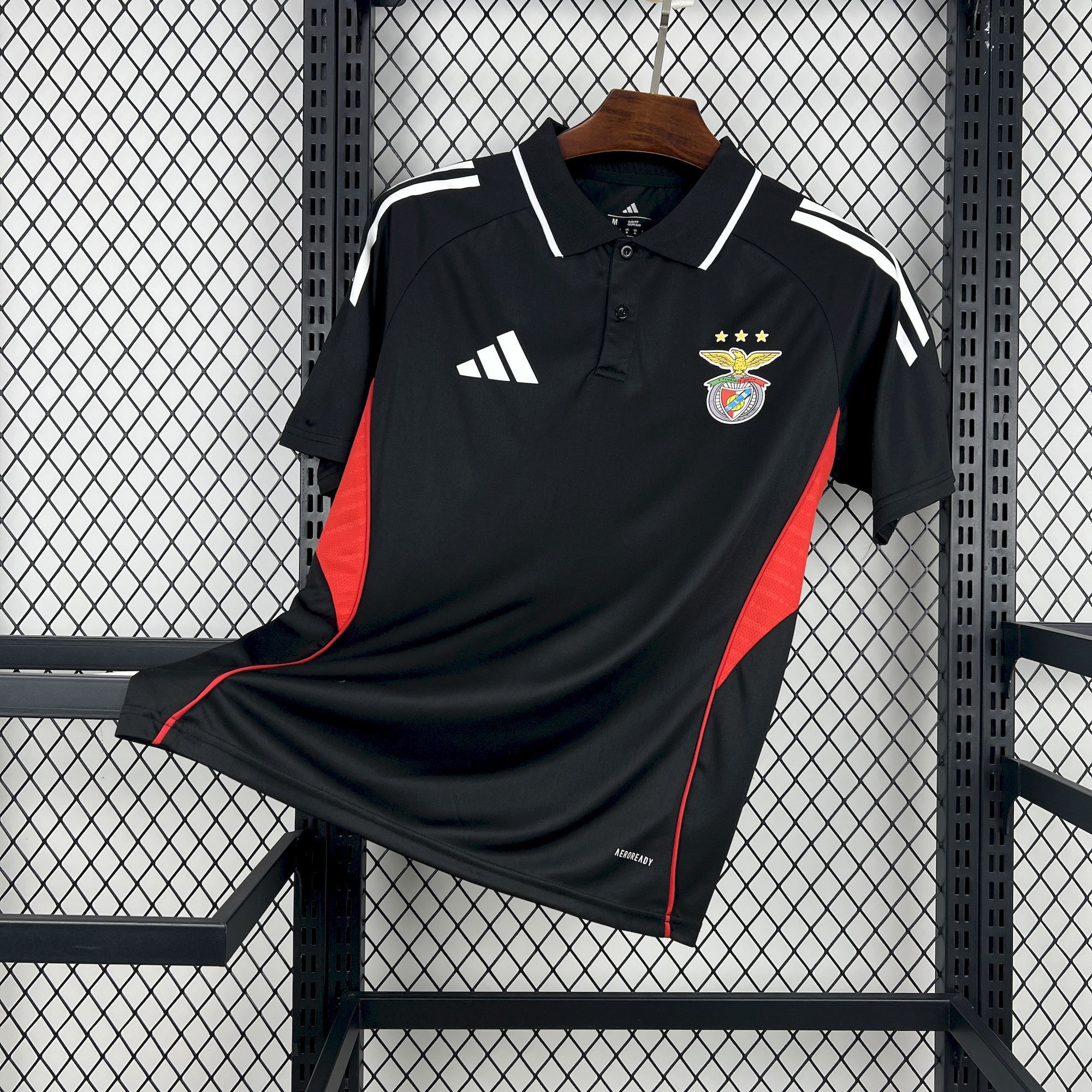 Benfica 2025-26 Lazer Polo Jersey Benfica 2025-26 Lazer Polo Jersey