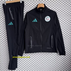 Algeria 2025-26 Black Windbreaker Suit