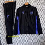 Barcelona 2025-26 Black And Purple Windbreaker Suit