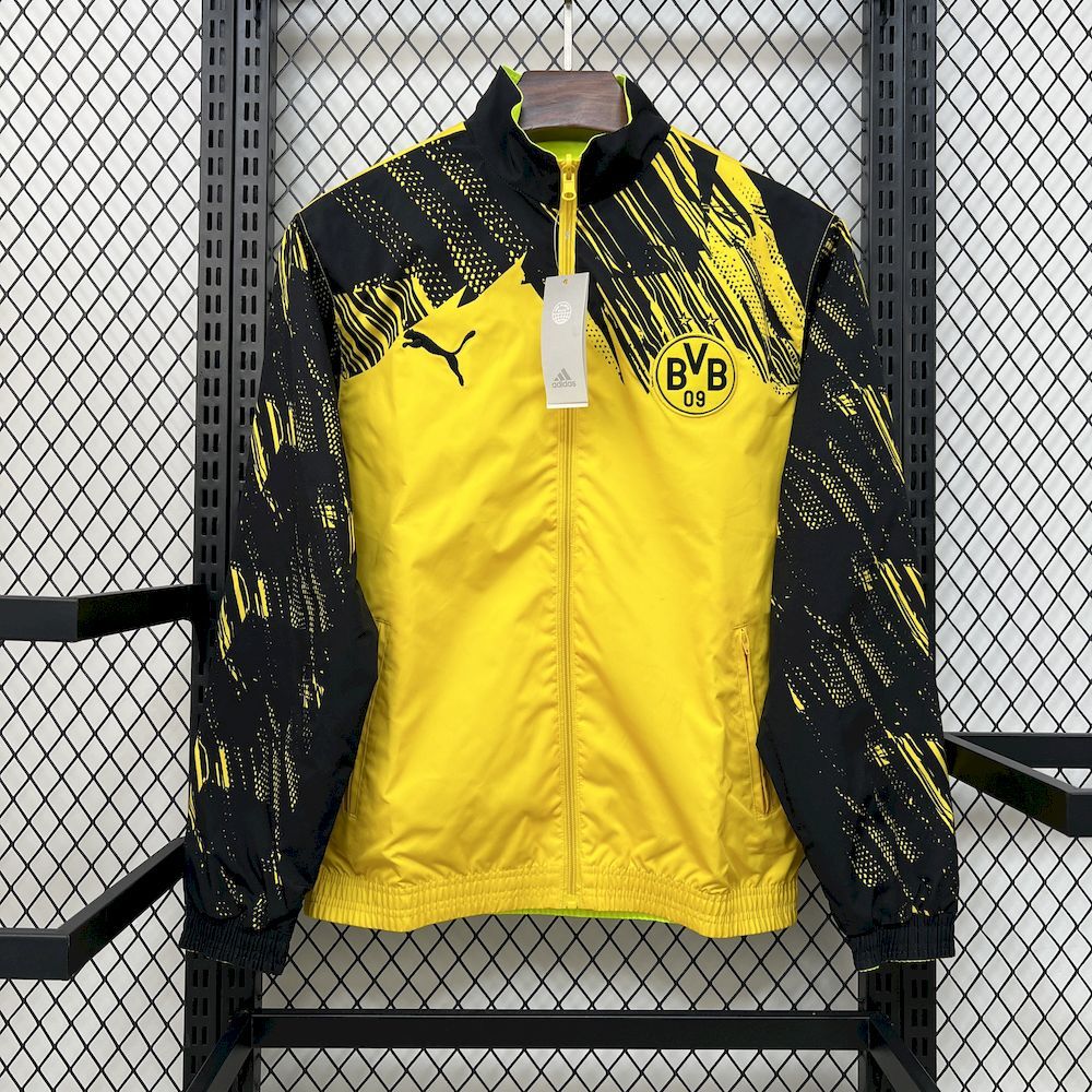 Borussia Dortmund 2025 Double-Sided Windbreaker