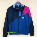 Windbreaker Adidas Black Blue Red