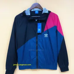 Windbreaker Adidas Black Blue Red