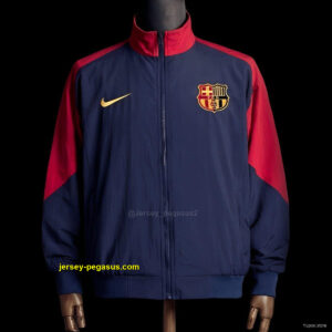 2026 Barcelona Black Jacket Windbreaker