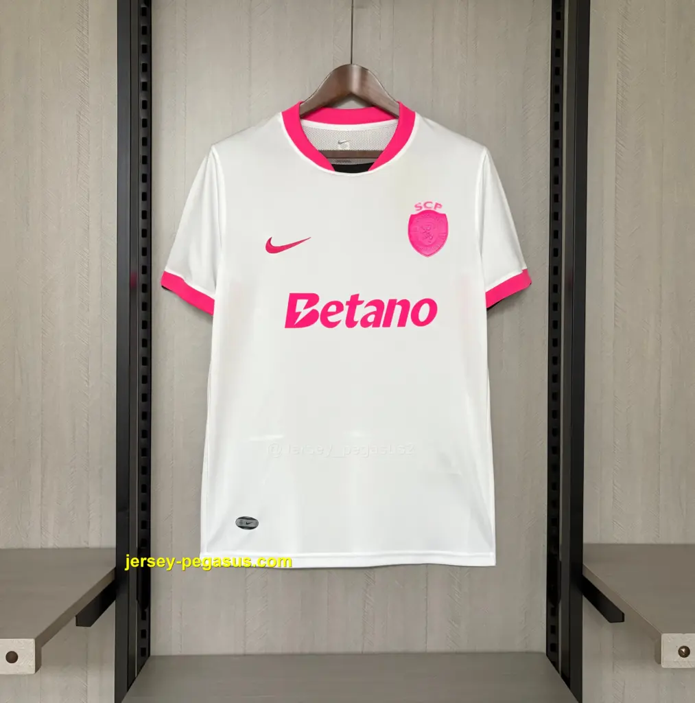 2025-26 Sporting Lisbon White Jersey