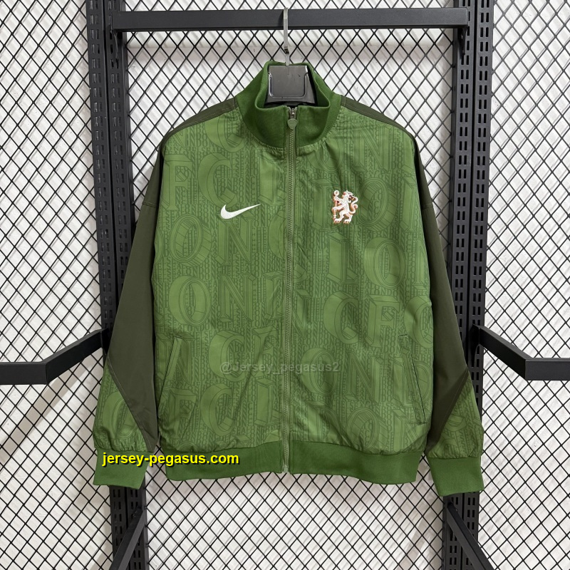 Chelsea 2025-26 Green windbreaker