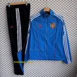 Manchester united 2025-26 Blue Windbreaker Suit