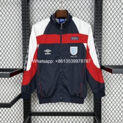 England 1998-99 Umbro Track Dark Blue Jacket