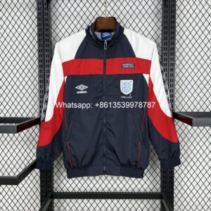 England 1998-99 Umbro Track Dark Blue Jacket