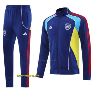 Arsenal FC Royal Blue Full zipper Jacket Tracksuit+ long pants