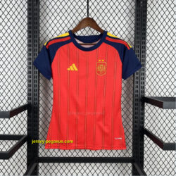 Spain 2026 World Cup Home Jersey (Champion 2-Star Version)