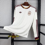 Spain 2026 World Cup Away Long Sleeve Jersey (Champion 2-Star Version)