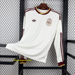 Spain 2026 World Cup Away Long Sleeve Jersey (Champion 2-Star Version)