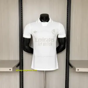 2026-27 Player Edition Real Madrid 125th Anniversary White Jersey
