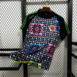 1990 Colombia Goalkeeper Retro Kit Vintage T-Shirt